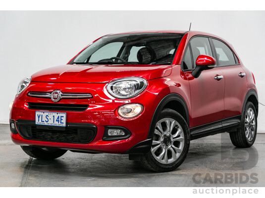 02/2016 Fiat 500X Pop Star MY16 4d Hatch Pearl Red Turbo 1.4L