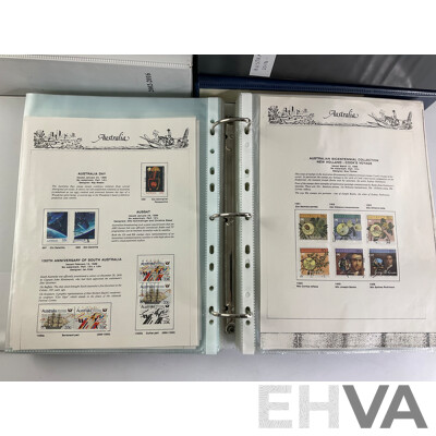 Seven Albums of Australian Stamps, Seven Seas, Examples Spanning 1966 to 2022