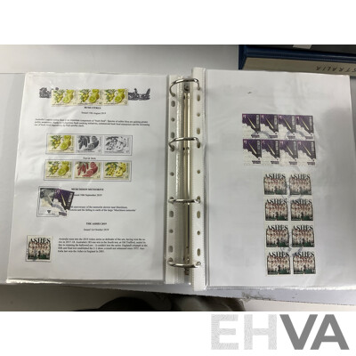 Seven Albums of Australian Stamps, Seven Seas, Examples Spanning 1966 to 2022