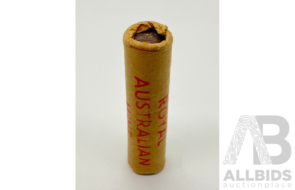 Australian RAM 1966 One Cent Coin Roll