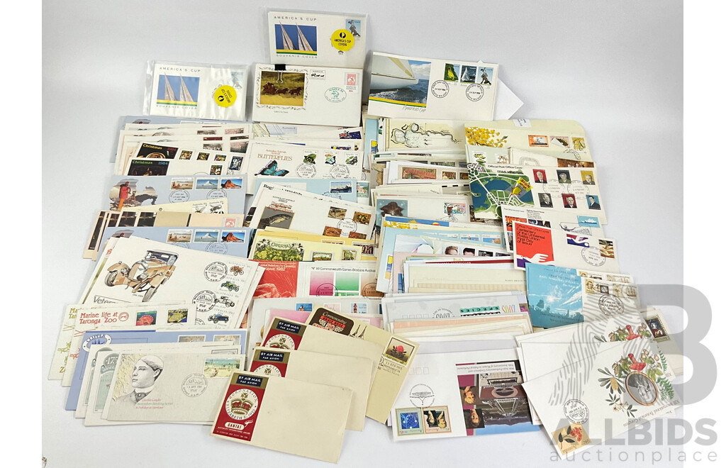 Australian 1970s' to 1990's First Day Covers Including Australian Antarctic Territory, America's Cup, Prime Ministers, Women in Federal Parliament and Many More