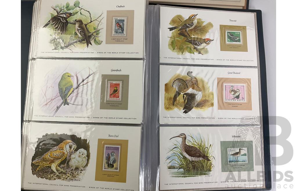 Stanley Gibbons History of the Olympics Mint Stamp Collection and Birds of the World Stamp Collection