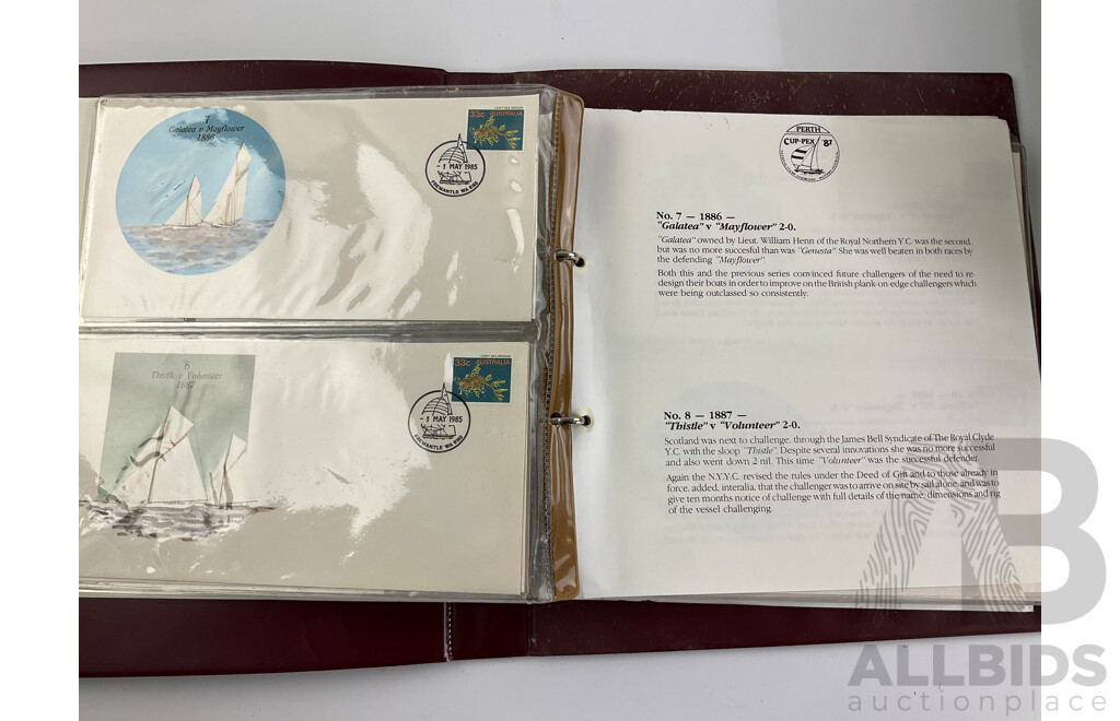 Australian  First Day Covers Including Formula One 1989/90 with Official Folder, Perth Cup-Pex 1987, Album Examples Spanning 1969 to 1974, Some New Zealand
