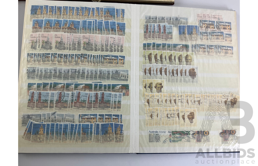 Three Albums of International Antique/Vintage Stamps Including India/Pakistan Over Prints, France, Sierra Leone, Netherlands, South Africa, Australian Predecimal and More