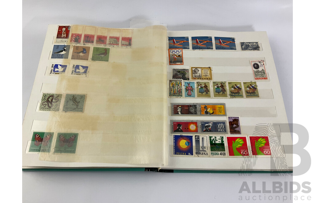 Collection of Antique/Vintage Mint and Cancelled Stamps Including Netherlands, China, Germany, France, Yugoslavia, Liberia, Poland, Magyar