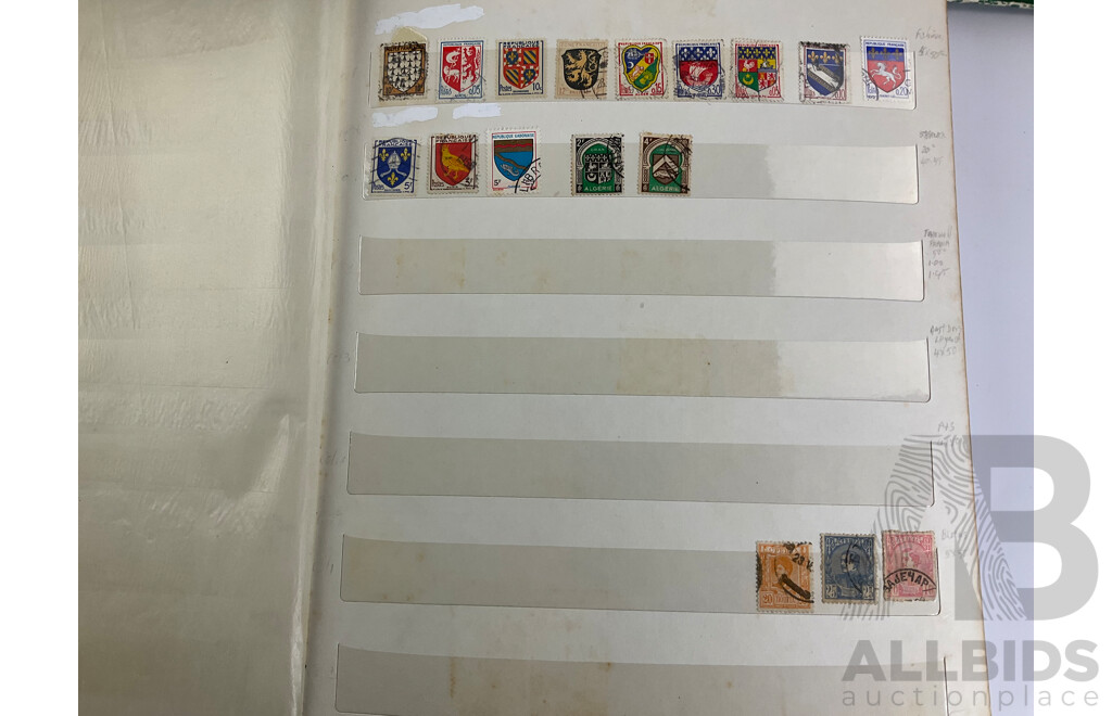 Collection of Antique/Vintage Mint and Cancelled Stamps Including Netherlands, China, Germany, France, Yugoslavia, Liberia, Poland, Magyar