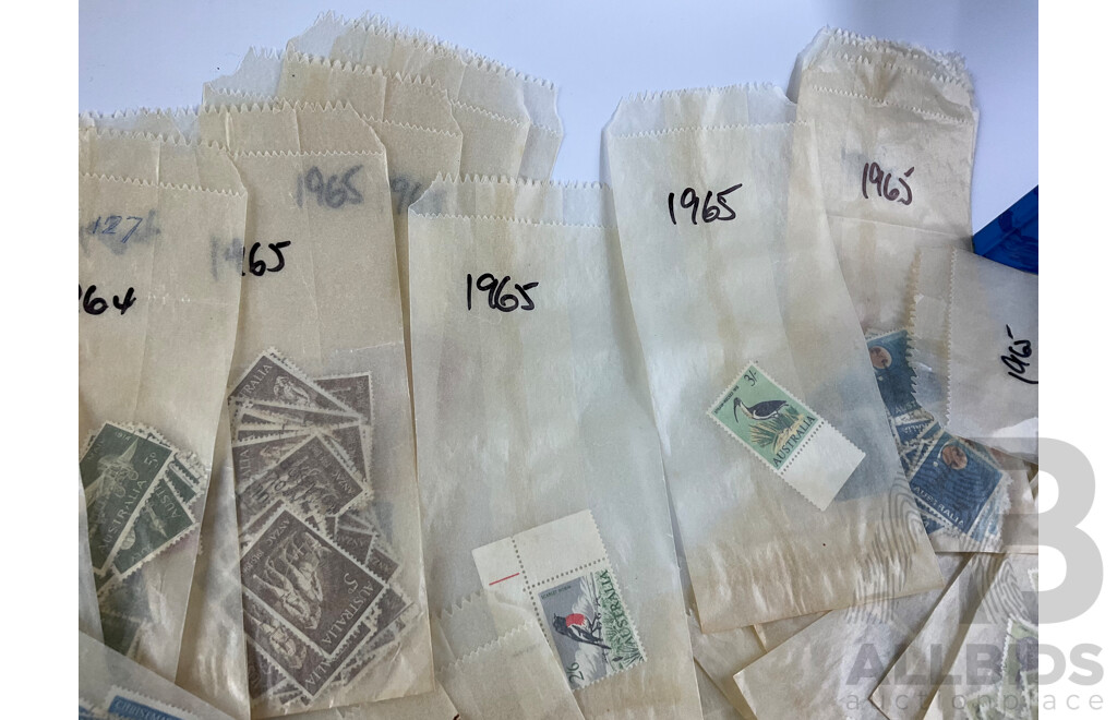 Good Collection of Australian First Day Covers, Mint and Cancelled Stamps Examples Spanning 1934 to 2000s, Many Multiples with WWF Mint Stamps and Blocks, America's Cup Stamp Book