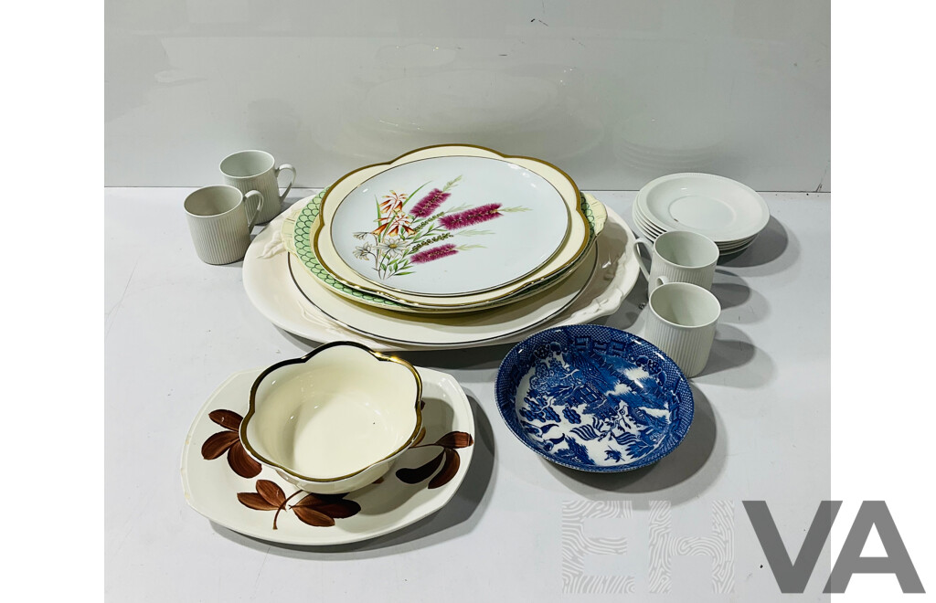 Collection Vintage and Other Ceramic INcluding Maxwell and Williams, Grindley, Set Four Thai Lindau Duos and More