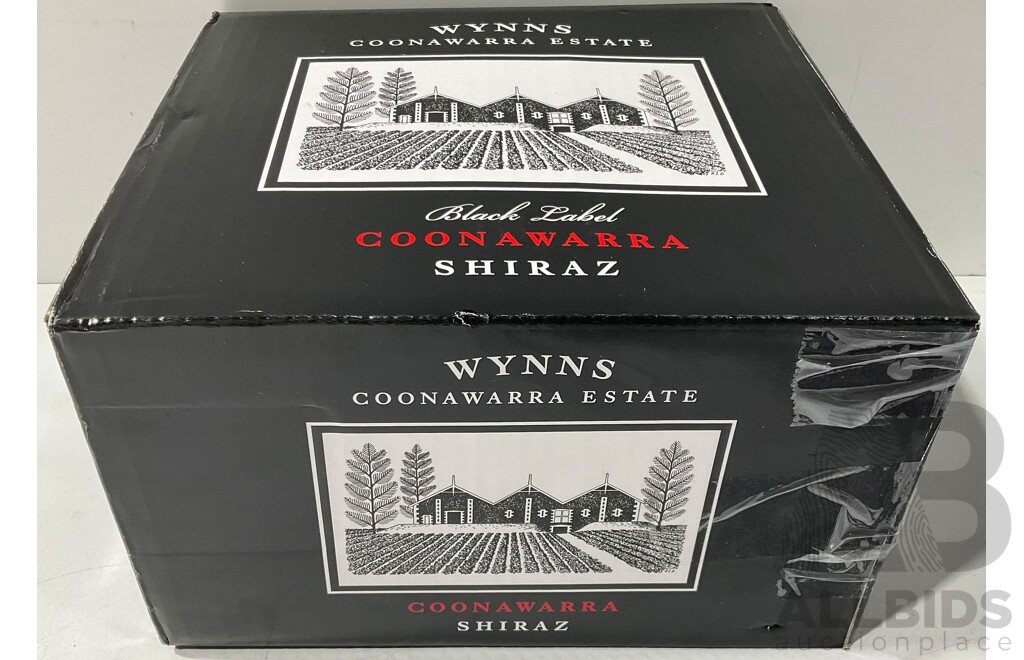 Box of Wynns Black Label Coonawarra Estate Shiraz