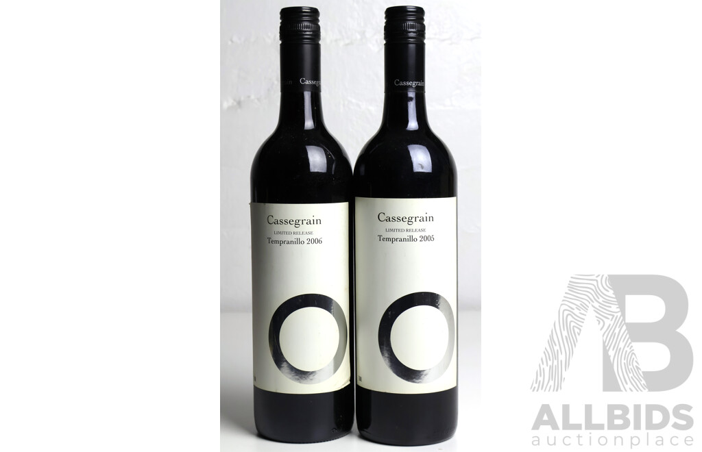 Cassegrain White Label Tempranillo X 2