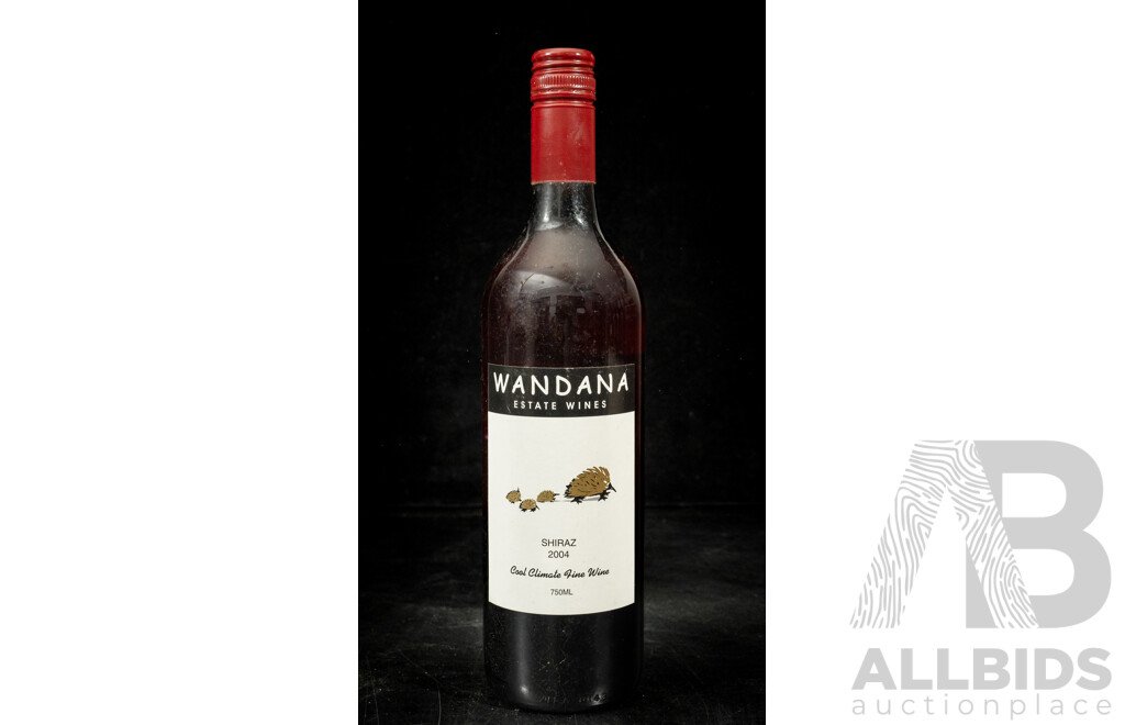 Wandana Estate Shiraz Vintage 2004 X 5