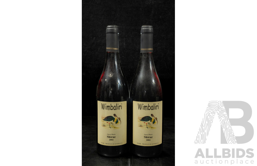 Wimbaliri Cabernet Merlot Vintage 2004 X 2