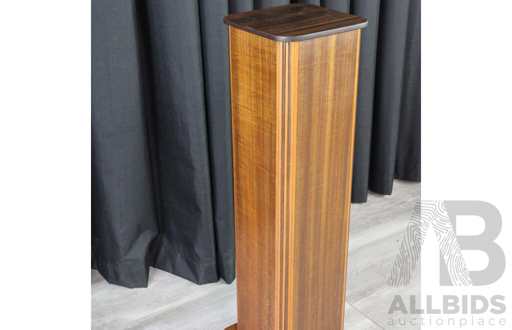 Veneered Art Deco Plinth