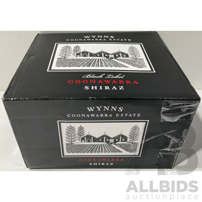 Box of Wynns Black Label Coonawarra Estate Shiraz