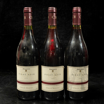 Angoves Classic Reserve Pinot Noir Vintage 1999 X 3