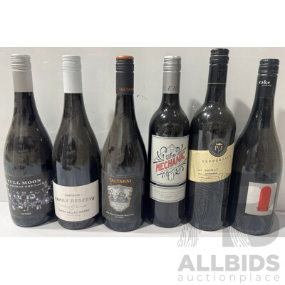 Six Bottles of Various Australian Red Wines