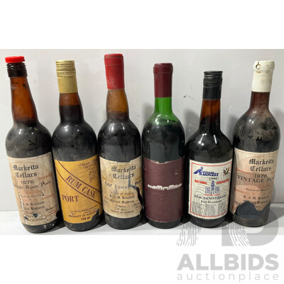 Various Lot of Six Port Wines