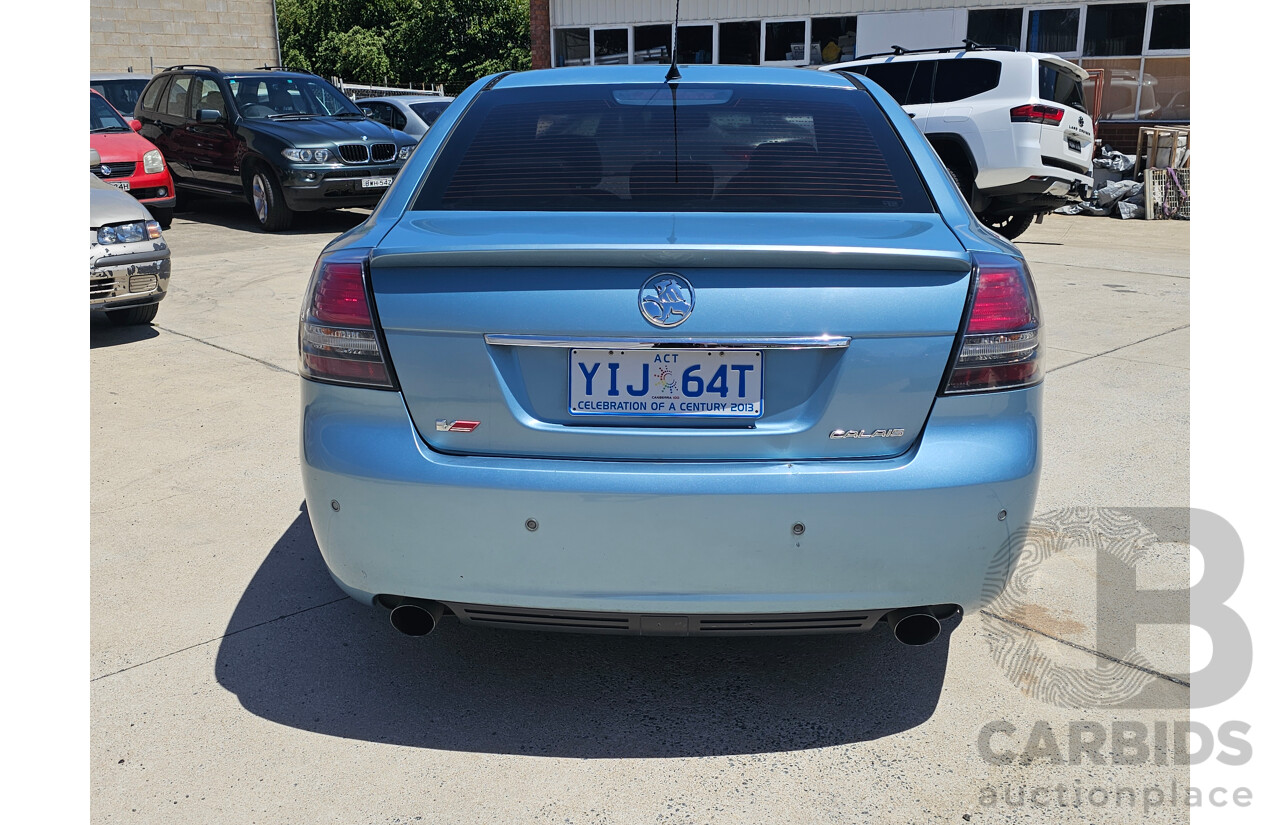 9/2007 Holden Calais  VE 4d Sedan Blue 3.6L