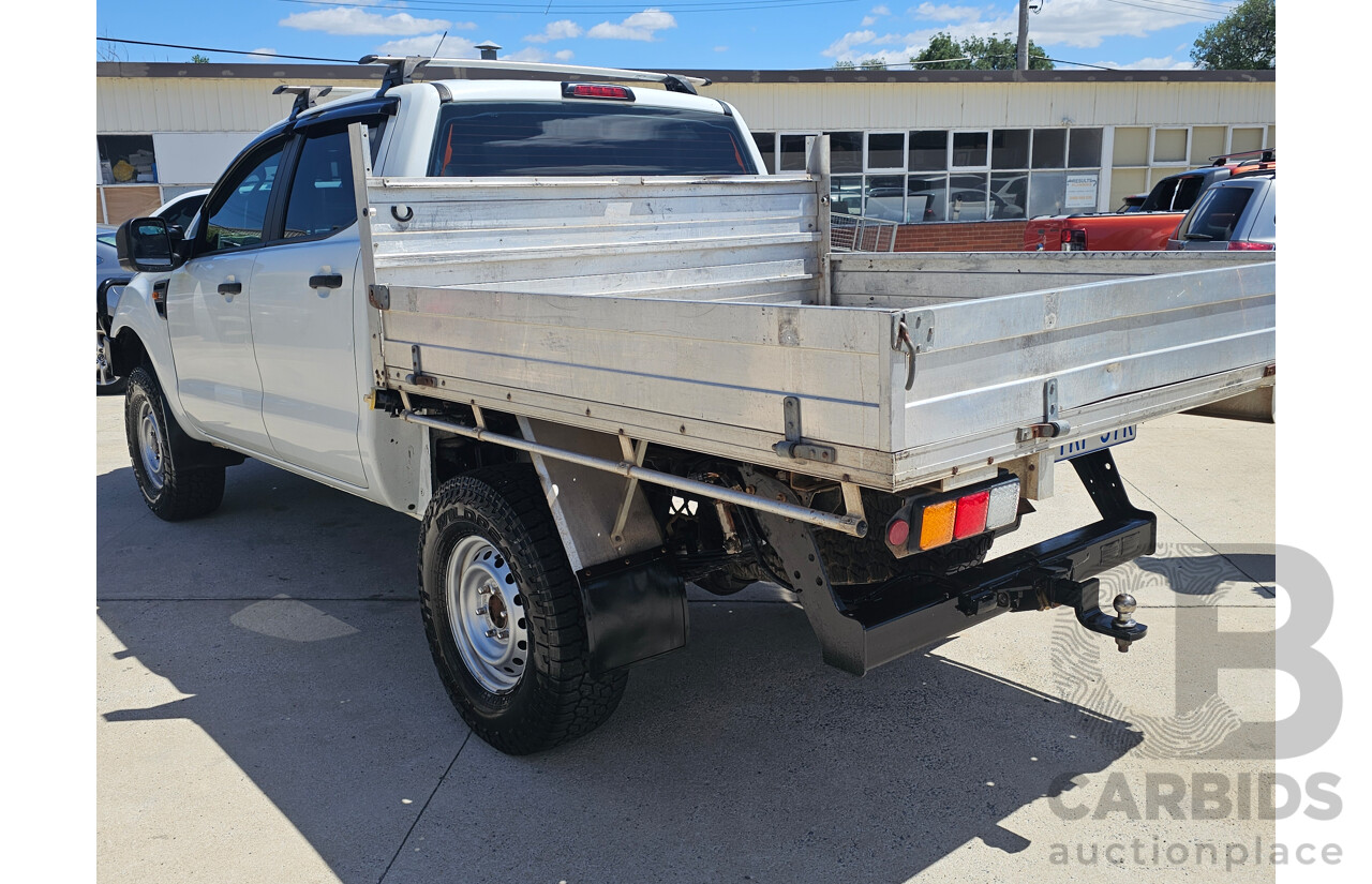 9/2011 Ford Ranger XL 3.2 (4x4) PX Crew Cab Pickup White 3.2L