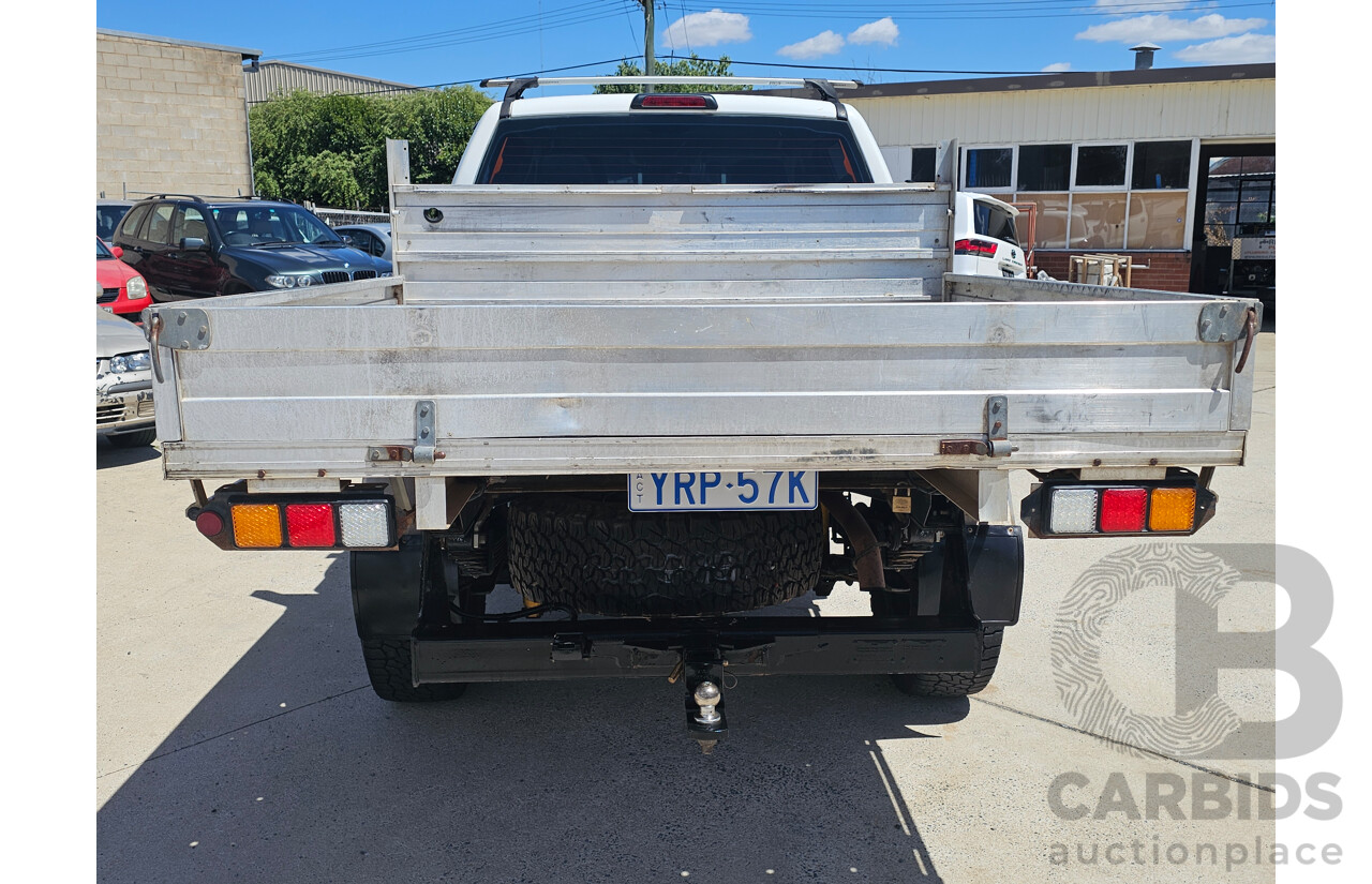 9/2011 Ford Ranger XL 3.2 (4x4) PX Crew Cab Pickup White 3.2L