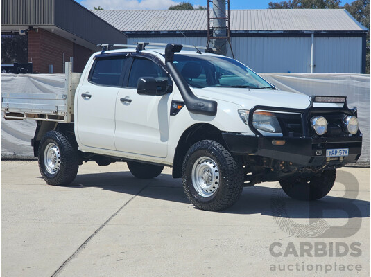 9/2011 Ford Ranger XL 3.2 (4x4) PX Super Cab Utility White 3.2L