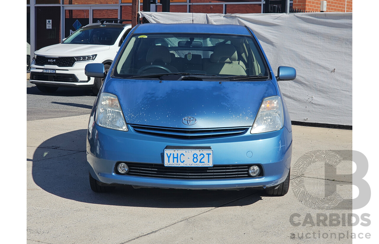 8/2005 Toyota Prius Hybrid NHW20R 5d Hatchback Blue 1.5L