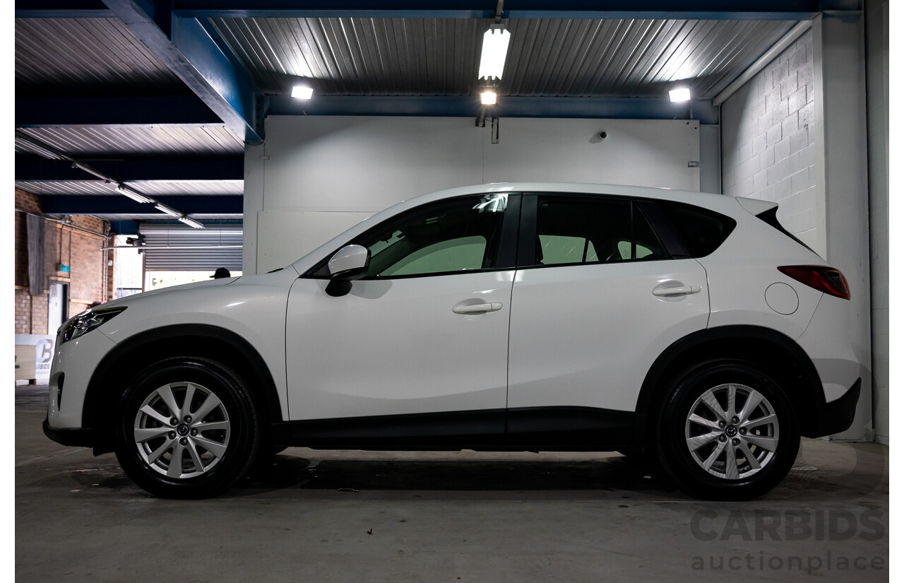 9/2013 Mazda Cx-5 Maxx Sport (4x4) MY13.5 4d Wagon Crystal White Pearl Turbo Diesel 2.2L