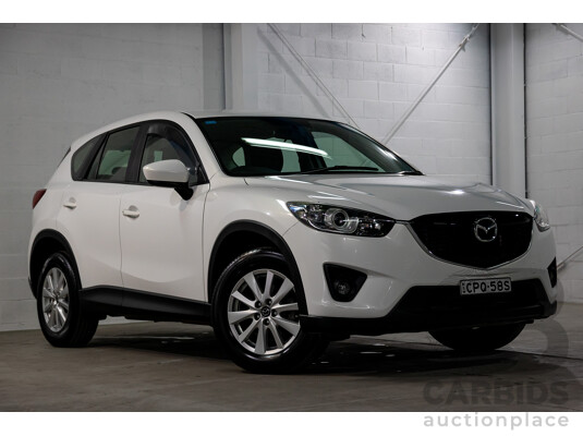 9/2013 Mazda Cx-5 Maxx Sport (4x4) MY13.5 4d Wagon Crystal White Pearl Turbo Diesel 2.2L