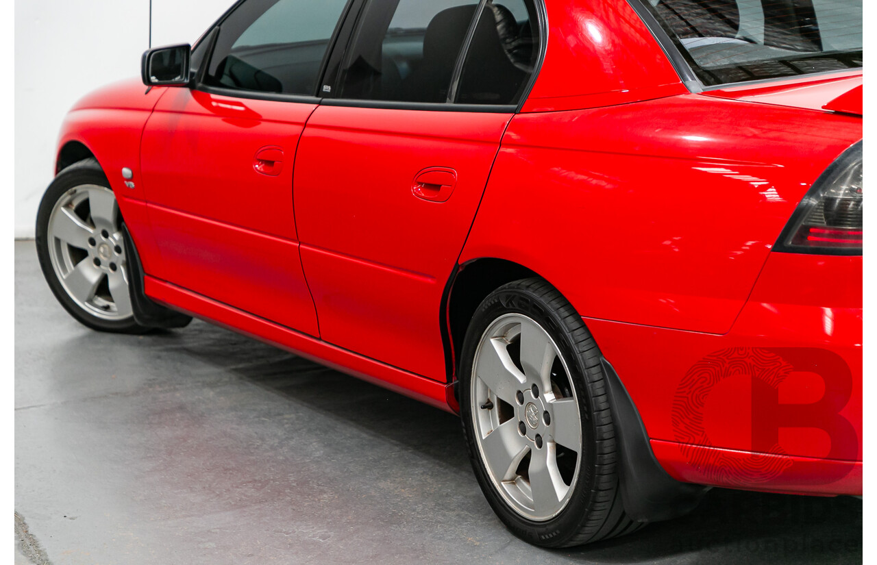 5/2003 Holden Commodore SV8 VY 4d Sedan Sting Red V8 5.7L