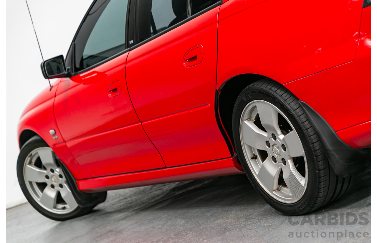 5/2003 Holden Commodore SV8 VY 4d Sedan Sting Red V8 5.7L