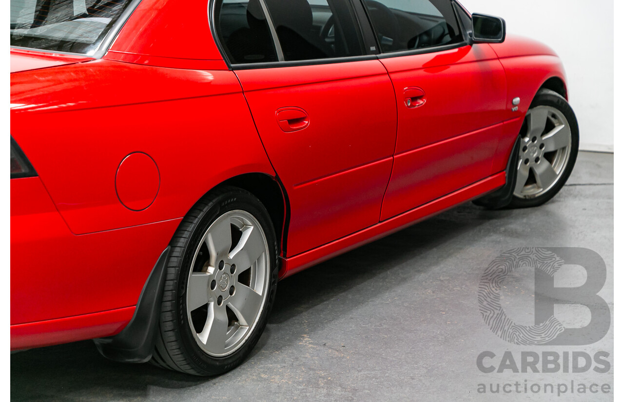 5/2003 Holden Commodore SV8 VY 4d Sedan Sting Red V8 5.7L