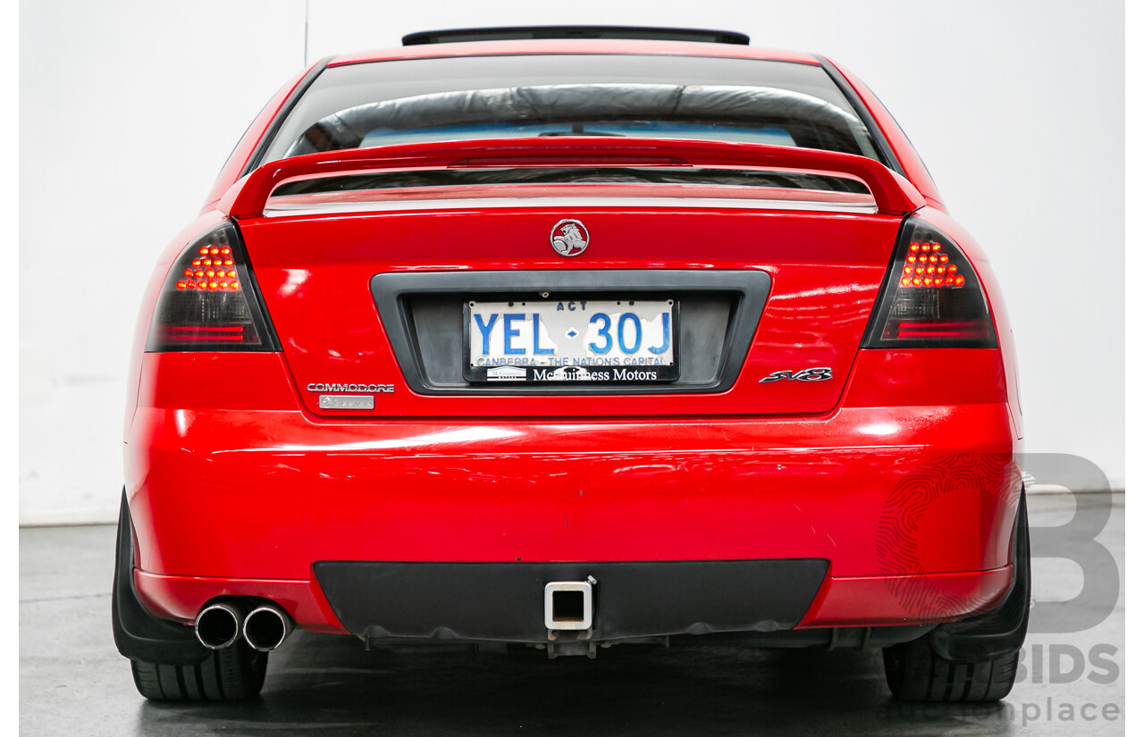 5/2003 Holden Commodore SV8 VY 4d Sedan Sting Red V8 5.7L