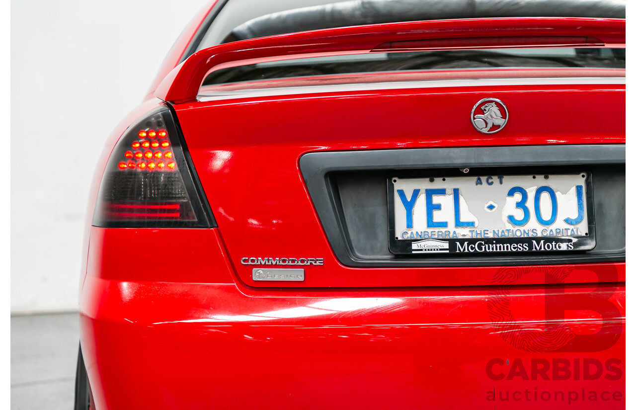 5/2003 Holden Commodore SV8 VY 4d Sedan Sting Red V8 5.7L