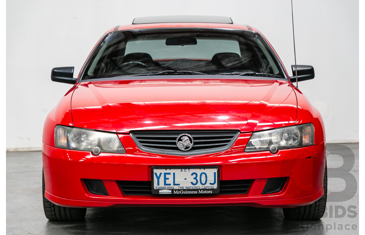 5/2003 Holden Commodore SV8 VY 4d Sedan Sting Red V8 5.7L