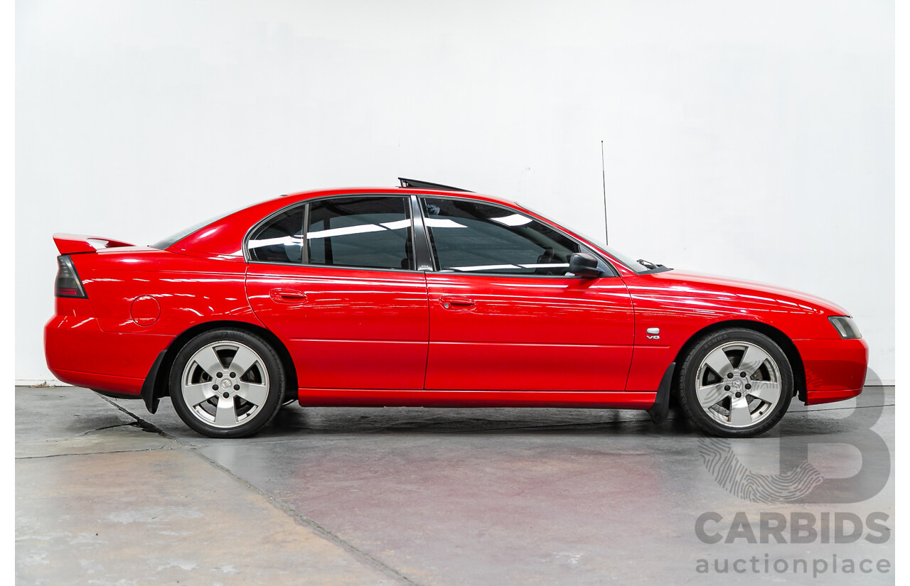 5/2003 Holden Commodore SV8 VY 4d Sedan Sting Red V8 5.7L