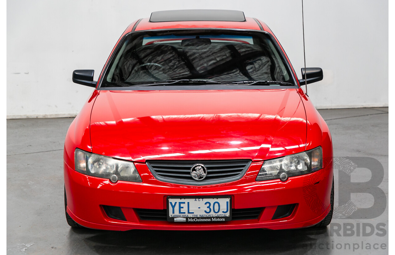 5/2003 Holden Commodore SV8 VY 4d Sedan Sting Red V8 5.7L