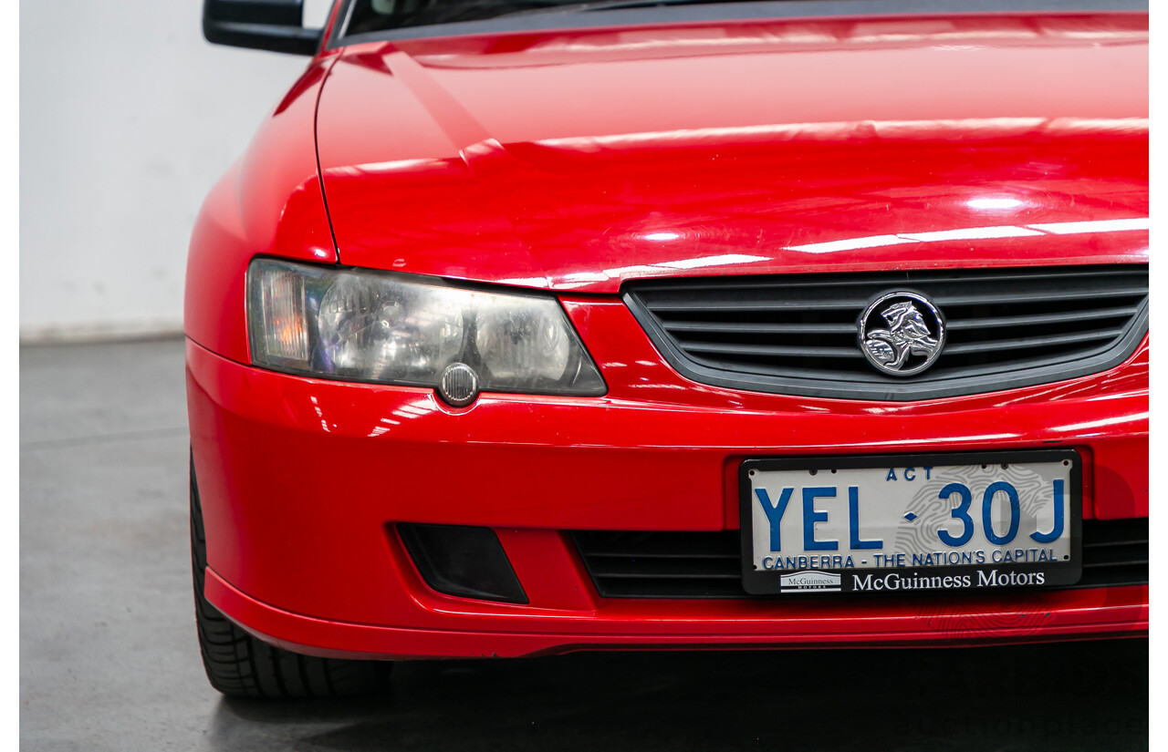 5/2003 Holden Commodore SV8 VY 4d Sedan Sting Red V8 5.7L