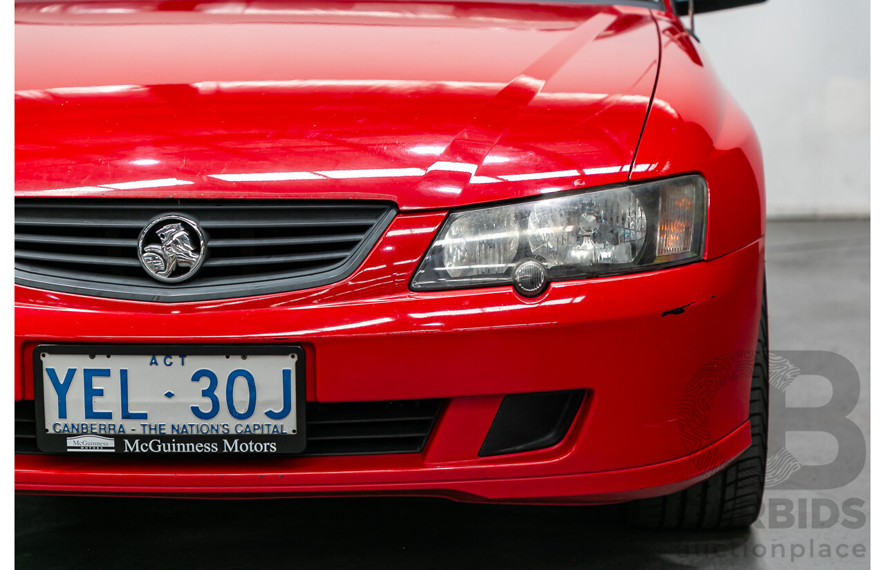 5/2003 Holden Commodore SV8 VY 4d Sedan Sting Red V8 5.7L