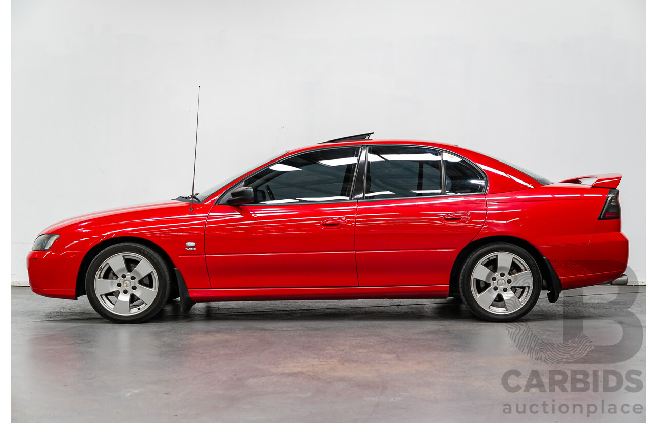 5/2003 Holden Commodore SV8 VY 4d Sedan Sting Red V8 5.7L