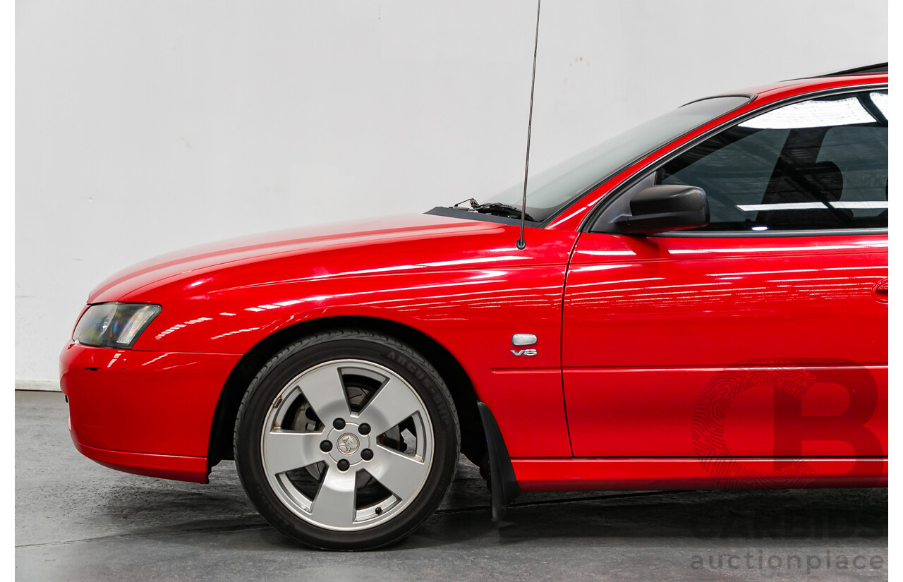 5/2003 Holden Commodore SV8 VY 4d Sedan Sting Red V8 5.7L