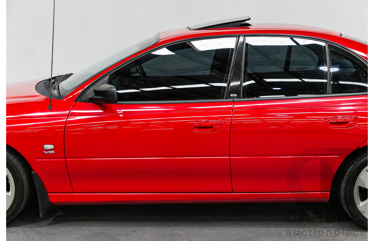 5/2003 Holden Commodore SV8 VY 4d Sedan Sting Red V8 5.7L