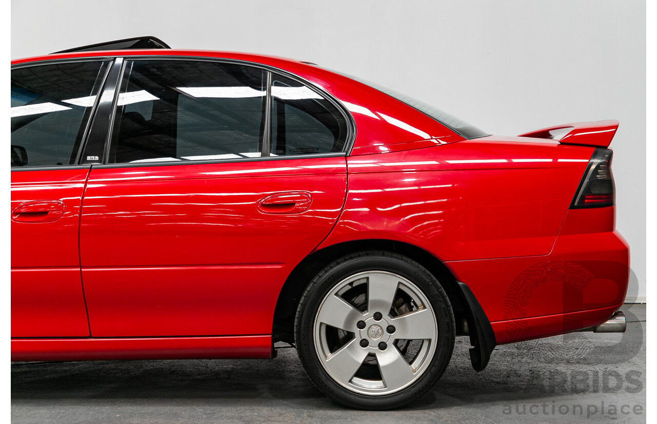 5/2003 Holden Commodore SV8 VY 4d Sedan Sting Red V8 5.7L