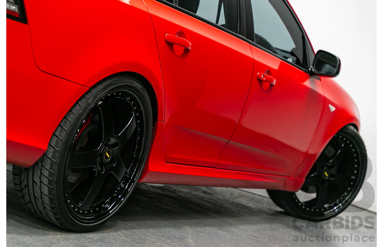 5/2010 Ford Falcon XR6T FG 4d Sedan Vixen Red Turbo 4.0L - Modified 1000+ HP