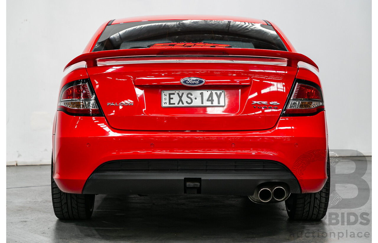 5/2010 Ford Falcon XR6T FG 4d Sedan Vixen Red Turbo 4.0L - Modified 1000+ HP