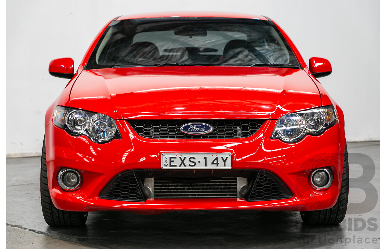 5/2010 Ford Falcon XR6T FG 4d Sedan Vixen Red Turbo 4.0L - Modified 1000+ HP