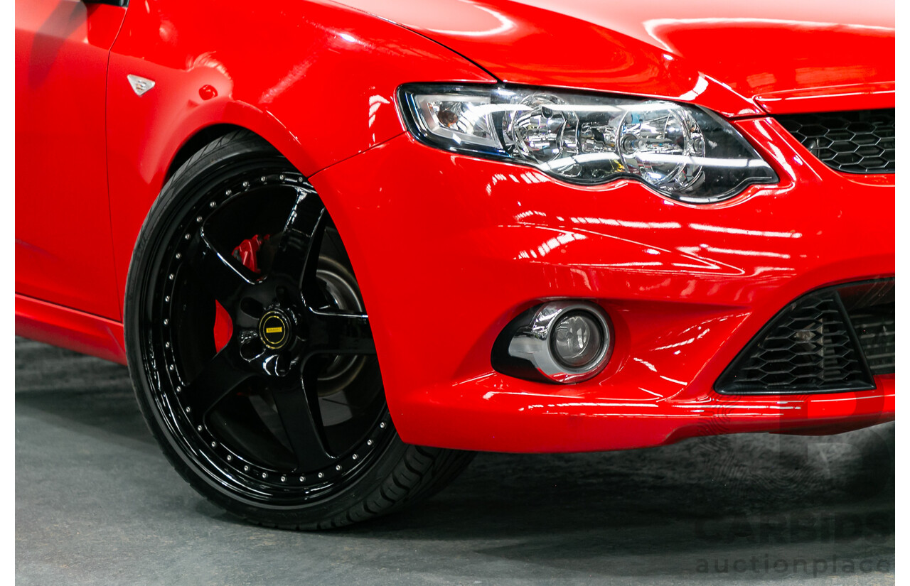 5/2010 Ford Falcon XR6T FG 4d Sedan Vixen Red Turbo 4.0L - Modified 1000+ HP