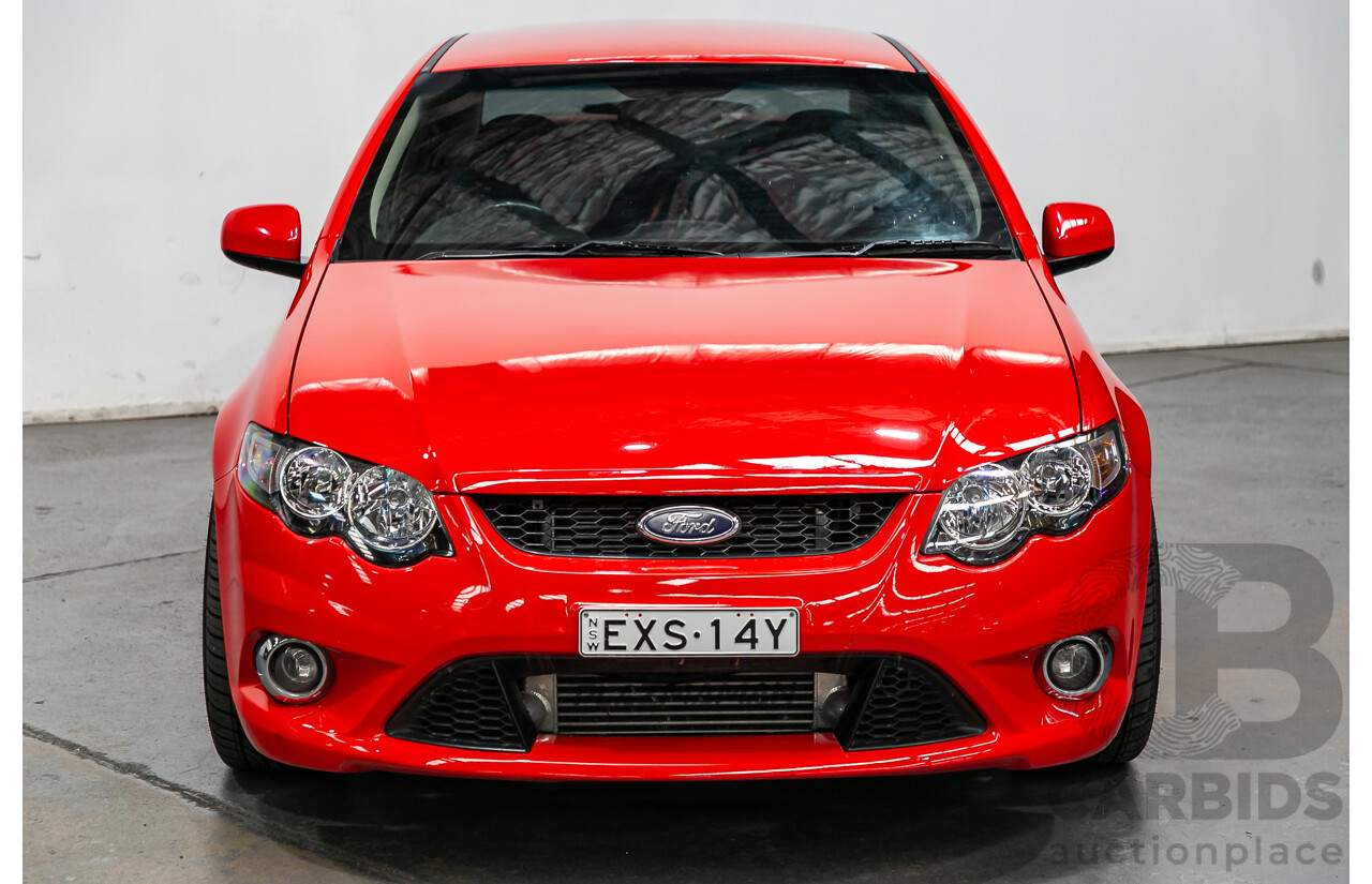 5/2010 Ford Falcon XR6T FG 4d Sedan Vixen Red Turbo 4.0L - Modified 1000+ HP