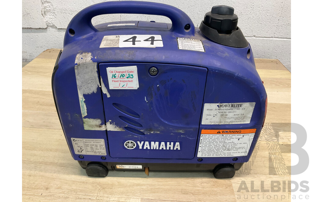 YAMAHA EF1000iS Inverter Generator - ORP $1799