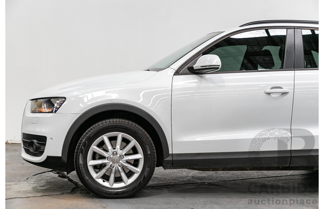 7/2014 Audi Q3 2.0 TFSI Quattro (AWD) 8U MY14 4d Wagon Amalfi White Turbo 2.0L