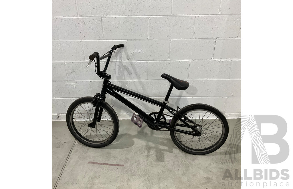 Black BMX Bike